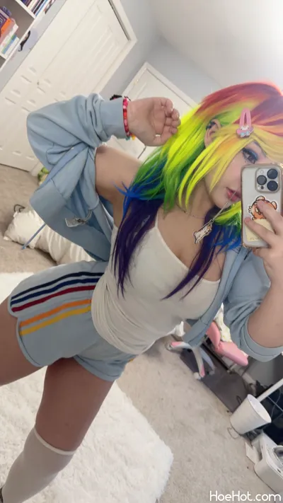 Junkenstein - Rainbow Dash nude cosplay leaked 295665