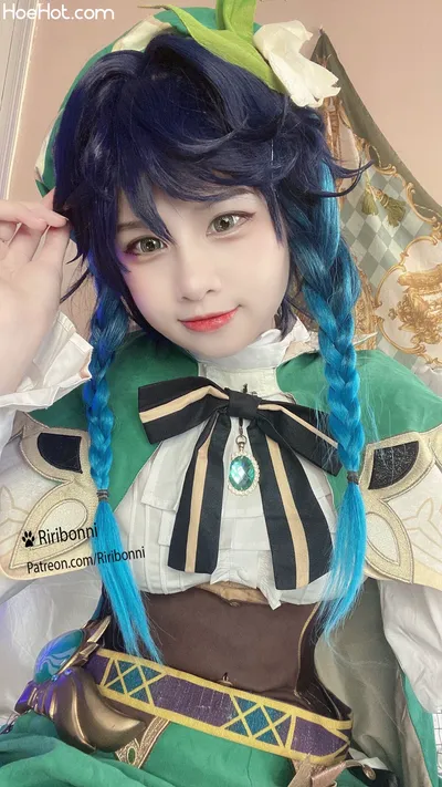 Venti - Genshin Impact cosplay by Riribonni nude cosplay leaked 477795