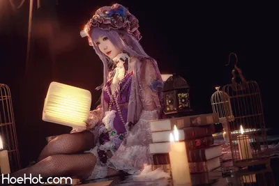 Miyinyin - Patchouli Knowledge nude cosplay leaked 386278