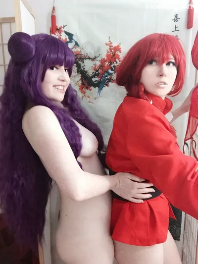 Usatame &amp; Foxy Cosplay nude cosplay leaked 380072