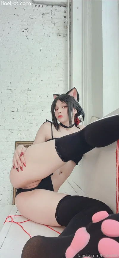 Tsuki Desu - Kaguya Neko Lingerie nude cosplay leaked 462251