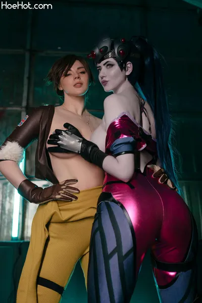 Alina Becker - Widowmaker x Tracer nude cosplay leaked 608998