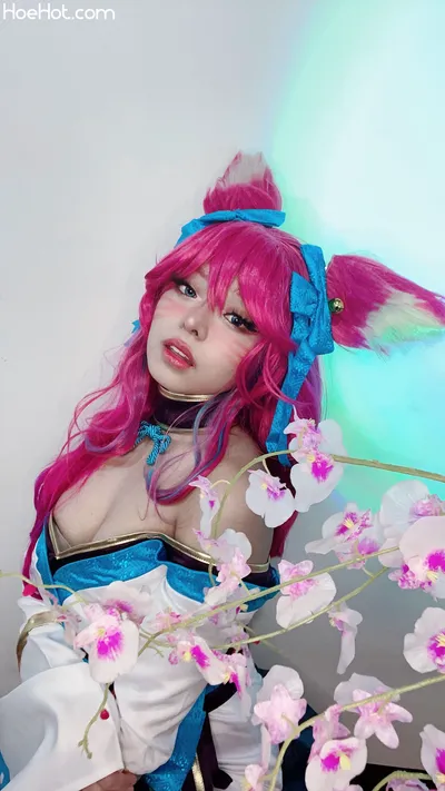 Mei Flurryy - Spirit Blossom Ahri nude cosplay leaked 247392