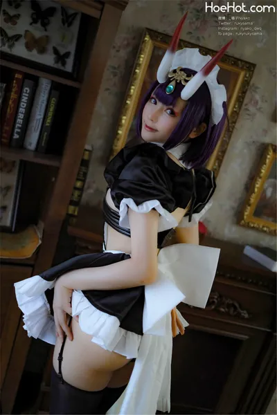 Nyako - Shuten Douji Maid nude cosplay leaked 487009