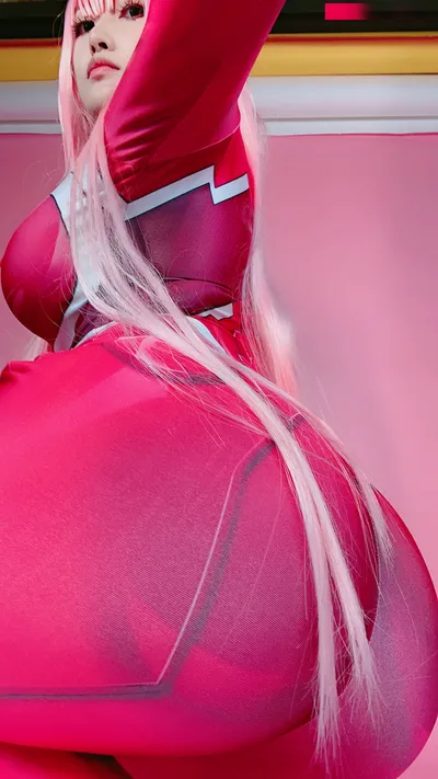 Misswarmj - Zero Two Bodysuit nude cosplay leaked 12511