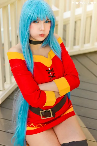 Meggii Kohai - Aqua-Megumin nude cosplay leaked 592705