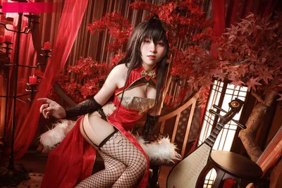 Xiaoying - Taihou nude cosplay leaked 18332