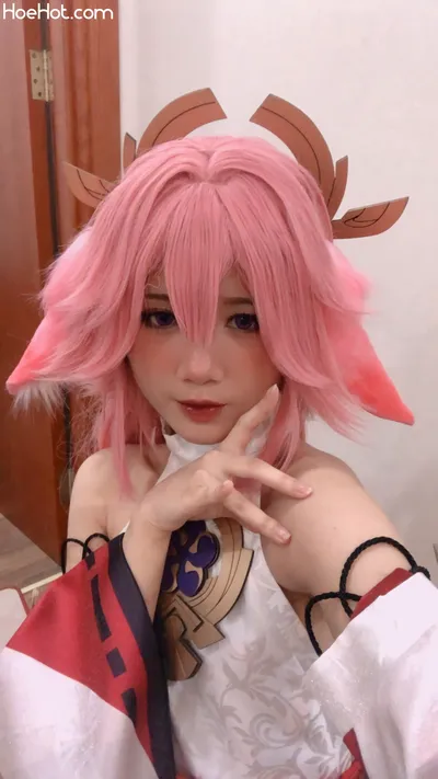 PoppaChan - Yae Miko nude cosplay leaked 141676