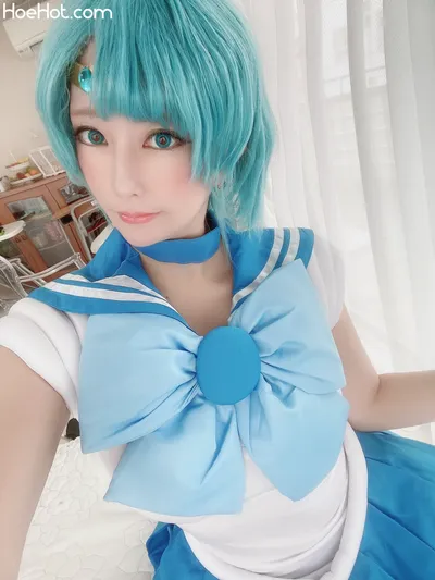 [Ringo Mitsuki] えっちすぎるセーラーマーキュリー💙懐かし系コスプレ回💙 (Bishoujo Senshi Sailor Moon) nude cosplay leaked 601085