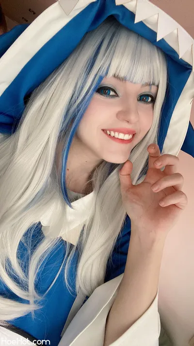 Olyashaa - Gura nude cosplay leaked 317186