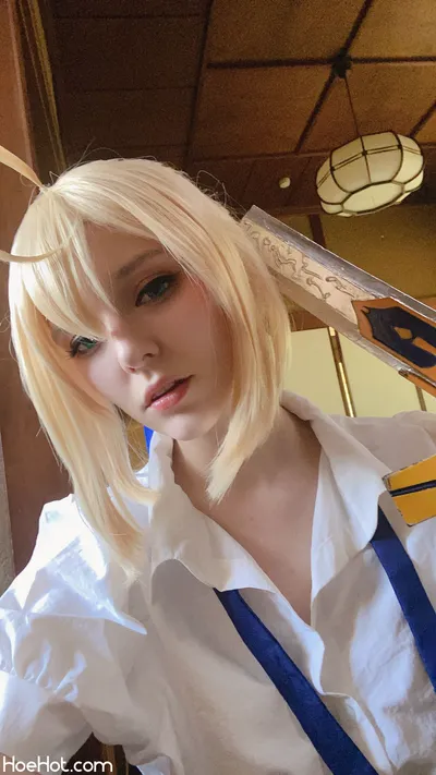 Evangelina - Saber nude cosplay leaked 243849