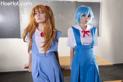 K0lenochka - Asuka school uniform nude cosplay leaked 109111