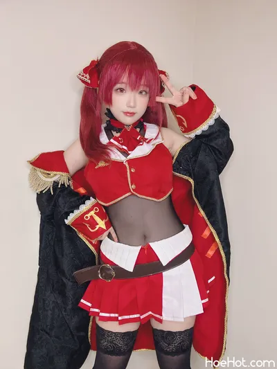 [弥美] 宝鐘マリン🏴‍☠️ nude cosplay leaked 316885