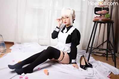 洛璃LoLiSAMA - BX Maid nude cosplay leaked 302238