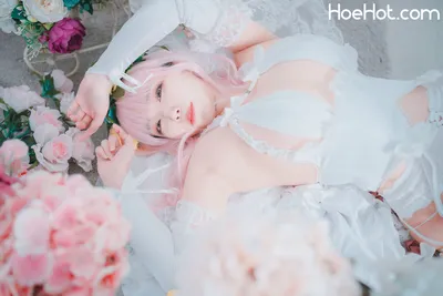 [DJAWA] Myaron - Super Sonico White Wedding (Super Sonico) nude cosplay leaked 253793