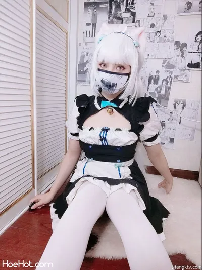 Miao喵酱 巧克力与香子兰香草 nude cosplay leaked 370440