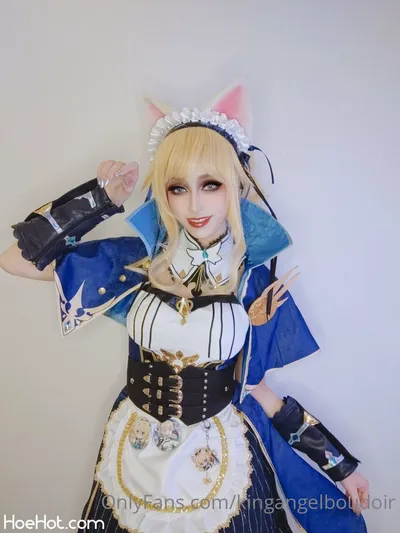 King Angel - Neko Maid Jean nude cosplay leaked 182988