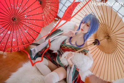 二佐Nisa - 碧蓝圣路易斯和服 nude cosplay leaked 360932