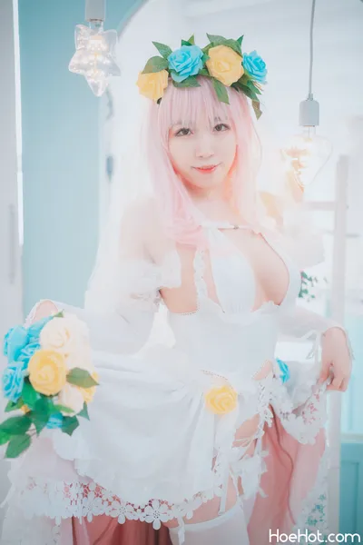 [DJAWA] Myaron - Super Sonico White Wedding (Super Sonico) nude cosplay leaked 253784