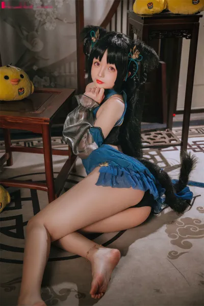 日奈娇 - 碧蓝航线-大潮旗袍 nude cosplay leaked 2454