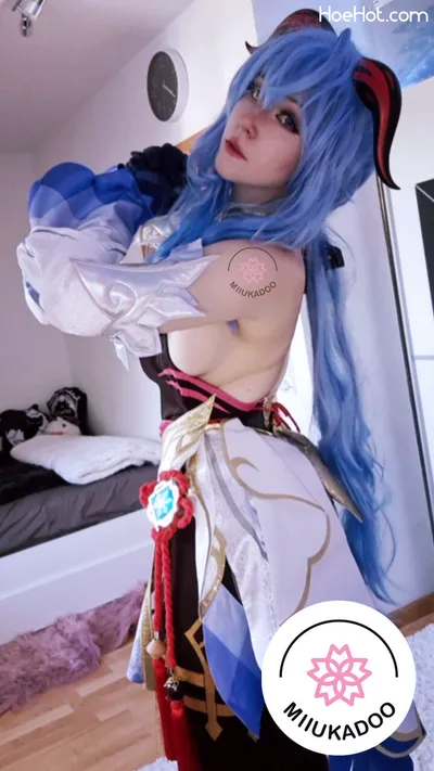 Miukadoo - Ganyu nude cosplay leaked 429783