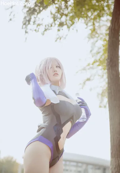 Aban is very happy today 阿半今天很开心 — Mashu Kyrielight - Stage 1 [Fate Grand Order] nude cosplay leaked 501033