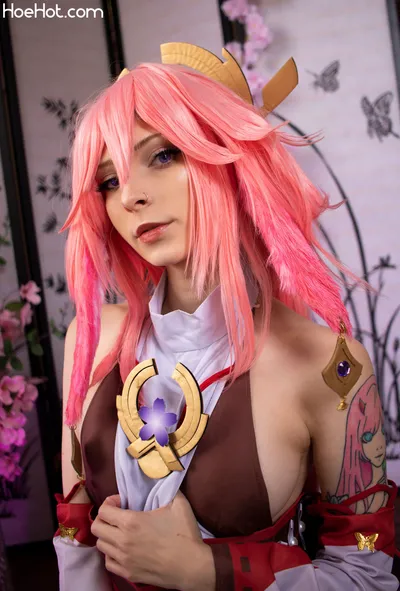 Frailu - Yae Miko nude cosplay leaked 287978