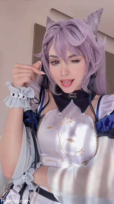 Shirogane-Sama - Keqing Maid nude cosplay leaked 315277