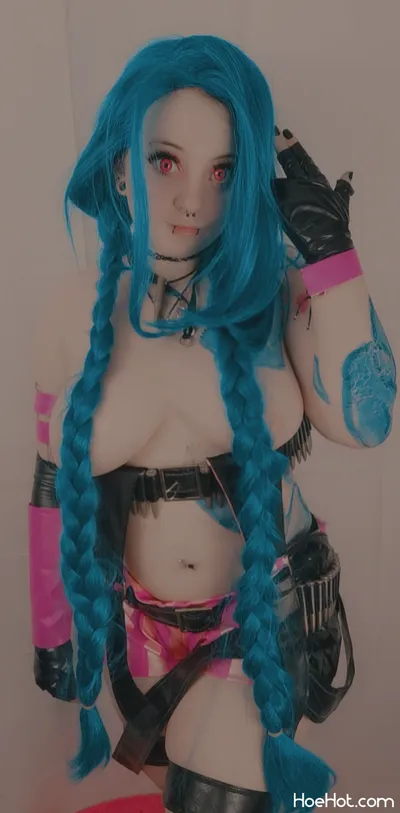 Little Scare Fox - Jinx nude cosplay leaked 261047