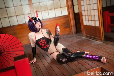 Tatuzi - Shuten Douji nude cosplay leaked 350159