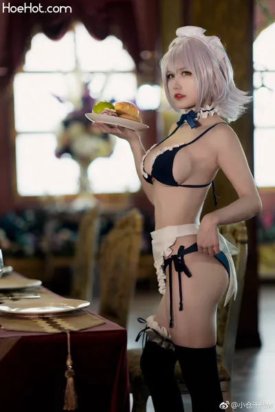 【小仓千代】黑贞女仆 nude cosplay leaked 628299