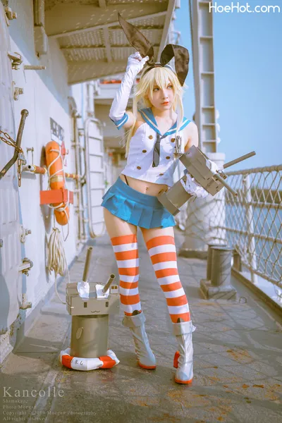 麵Mian - Shimakaze nude cosplay leaked 504414