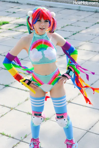 Meggii - Rainbow Dash nude cosplay leaked 151372