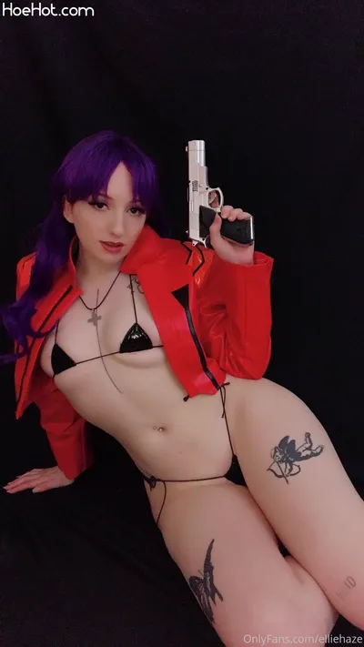 Ellie Haze - Misato nude cosplay leaked 55158