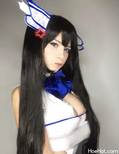 Nikachi  - Hestia nude cosplay leaked 605963