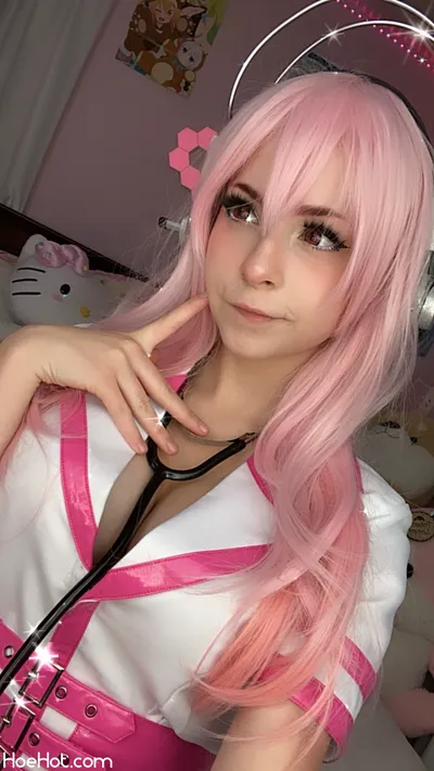 Melondoki - Super Sonico Nurse nude cosplay leaked 275965