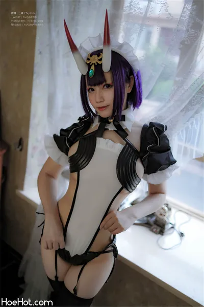 Nyako - Shuten Douji Maid nude cosplay leaked 487018