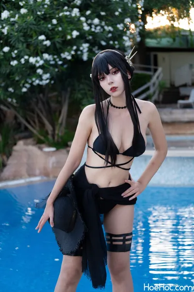 Himeecosplay - Yor bikini nude cosplay leaked 221643