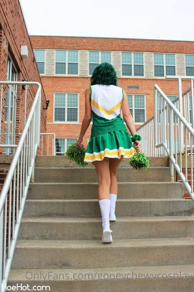 GooeyChewyCosplay - Cheer Izuku nude cosplay leaked 102929