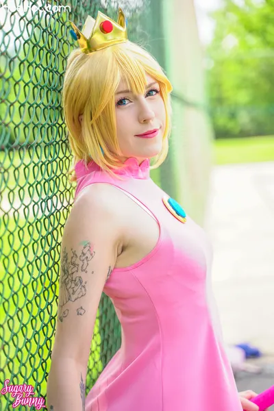 SugaryBunny - Peach Tennis nude cosplay leaked 525073