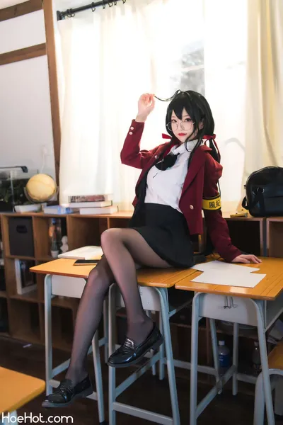 狐玖玖 - NO.003 Taihou_JK (碧蓝航线Azur Lane) nude cosplay leaked 351557