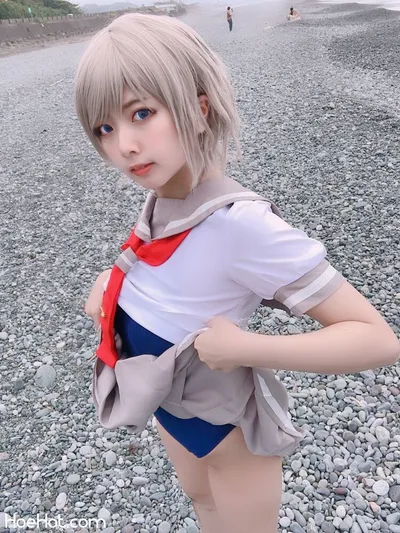 [とみこ] 曜ちゃん競泳水着⚓️ nude cosplay leaked 457570