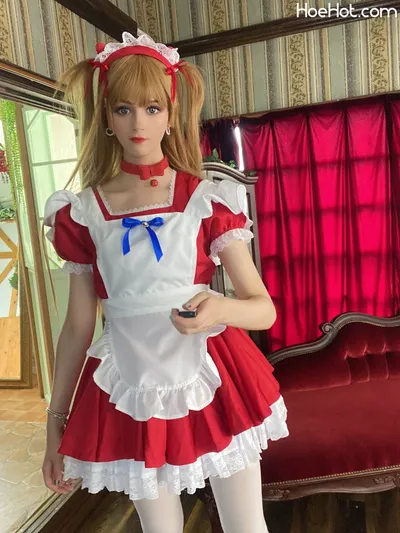 HirariAnn - Asuka Maid nude cosplay leaked 224375