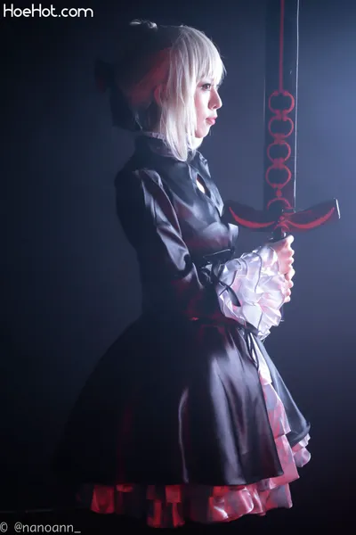 [なのあん] Saber Alter nude cosplay leaked 165752