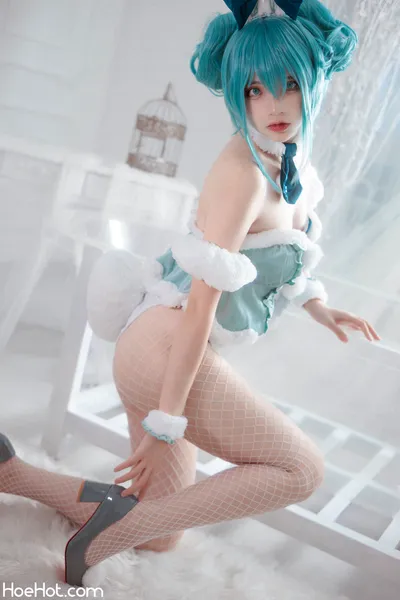 【疯猫ss】miku初音兔女郎 nude cosplay leaked 613403