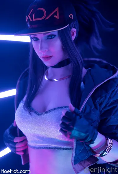 Enji Night - KDA Akali nude cosplay leaked 148088