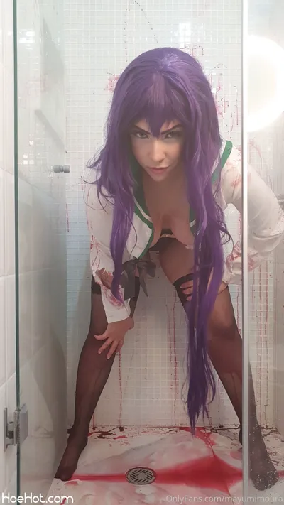 Mayumi Moura - Saeko nude cosplay leaked 325177