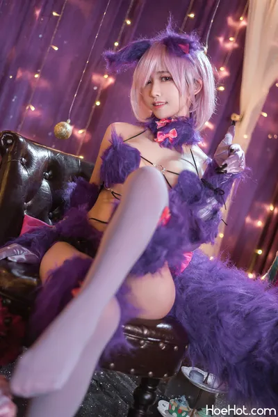 [鳗鱼霏儿] Mashu Dangerous Beast nude cosplay leaked 371481