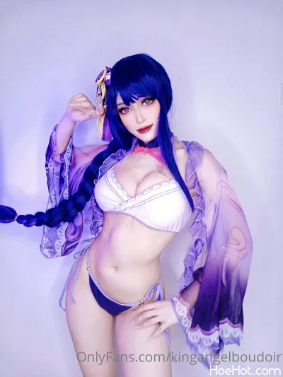 King Angel - Raiden Shogun swimsuit nude cosplay leaked 173993