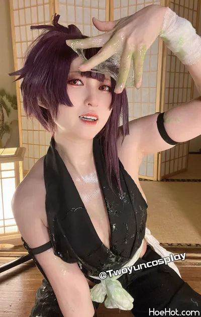 Twoyun - Yuzuriha nude cosplay leaked 262840